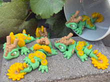 Baby Sunflower Dragon-Articulated 3D toy, fidget