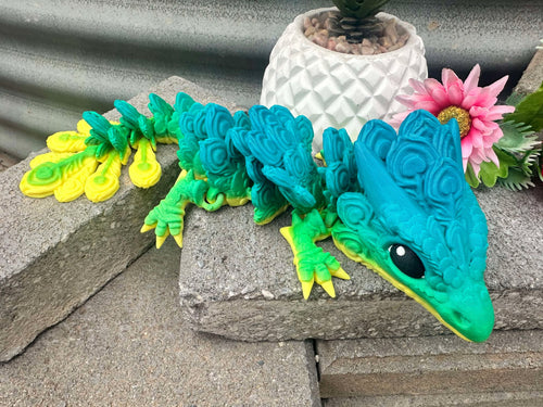 Baby Peacock Dragon –3D Print