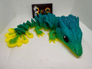 Baby Peacock Dragon –3D Print