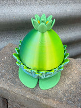 3D Bloomtail Dragon with Petal Pod Egg-Articulated 3D toy, fidget