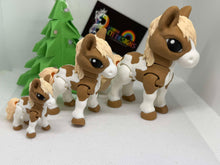 3D Pony/Horse 3 sizes – Movable and Full of Personality-Fidget-Collectable-Pets