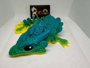 Baby Peacock Dragon –3D Print