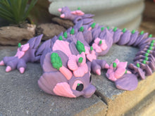 Articulated Hibiscus Flexi Dragon 3D Printed 48cms long