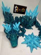 Starlight Winged Winter Dragon 3D Printed