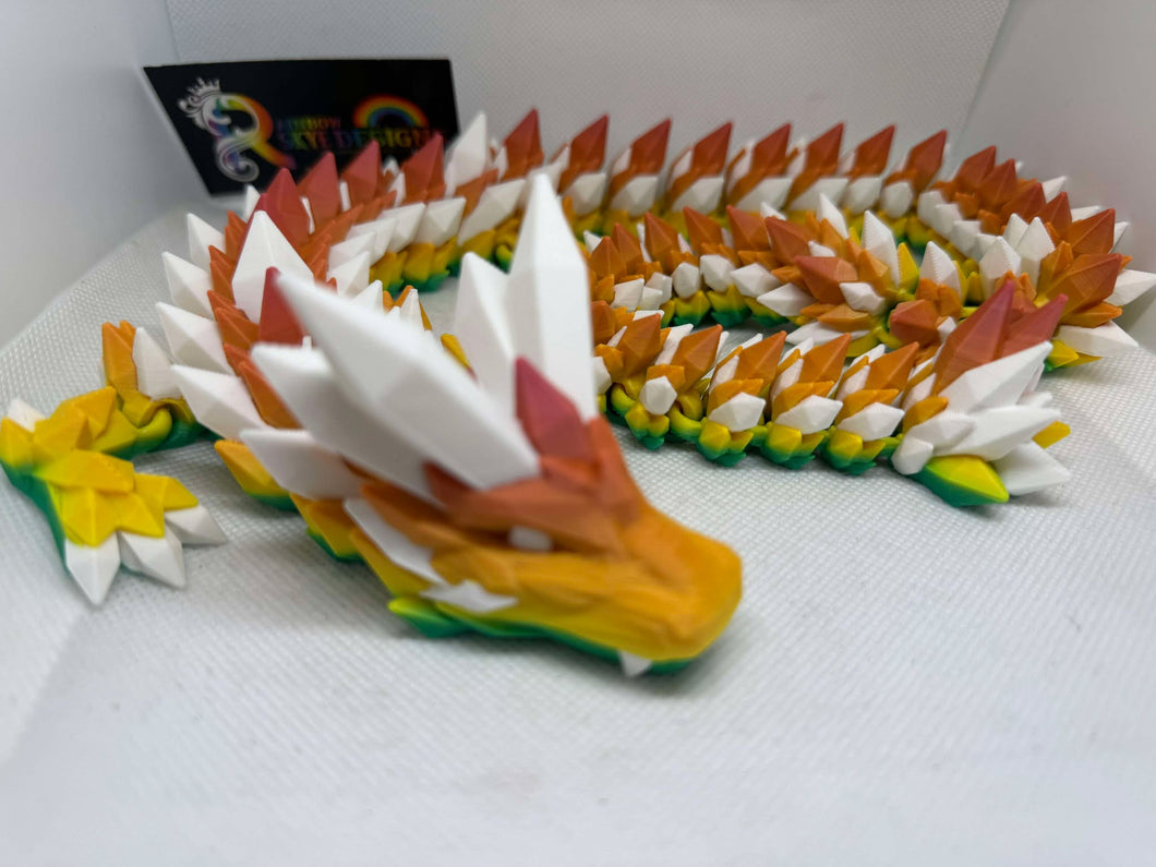 Crystal Dragon 3D Printed 65cms long