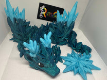 Starlight Winged Winter Dragon 3D Printed