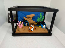 Cute Flexi  3D Tropical Fish + Fishtank Playset