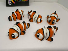 Cute Flexi  3D Tropical Fish + Fishtank Playset