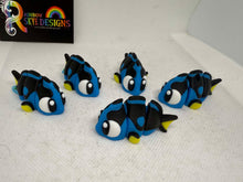 Cute Flexi  3D Tropical Fish + Fishtank Playset