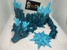 Starlight Winged Winter Dragon 3D Printed