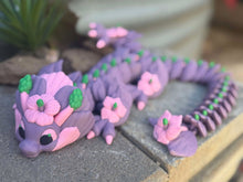 Articulated Hibiscus Flexi Dragon 3D Printed 48cms long