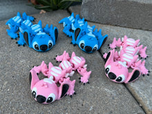 Mini 3D alien stitch dragon