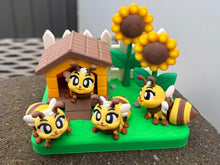 Bee family playset