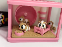 Cute Guinea pigs and Cage Play Set- 3D Printed Fidget Toy Figurine Gifts