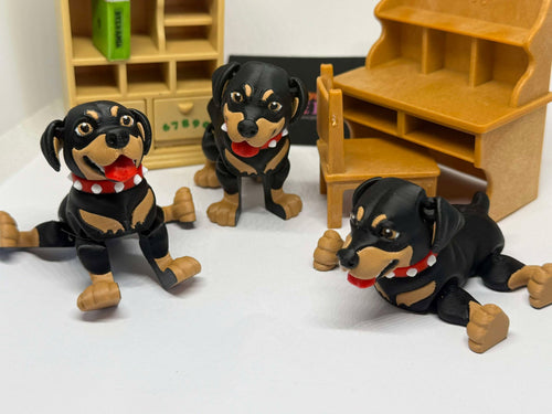 3D Rottweiler Dog