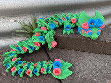 Tulip Dragon 3D Printed Articulated Dragon 54cms long