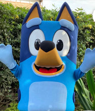 3D Printed Bluey Dog with Bone Dragon –
