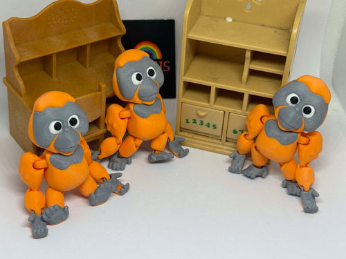 3D Printed Mini Orangutan