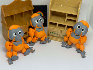 3D Printed Mini Orangutan