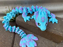 Hera Glitter Dragon 3D Printed Articulated Dragon 55cms long