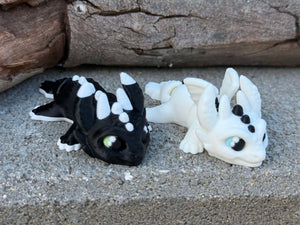 3D light fury and toothless minis 3D Printed Fidget Toy For Kids & Adults