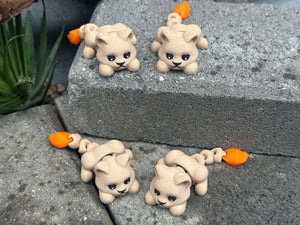 3D Lion Cub 3D Printed Fidget Toy for Kids & Adults