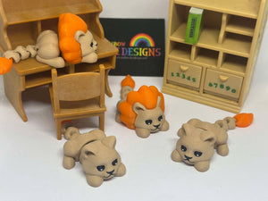 3D Lion Cub 3D Printed Fidget Toy for Kids & Adults