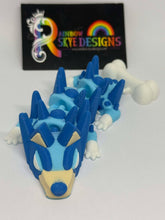 3D Printed Bluey Dog with Bone Dragon –