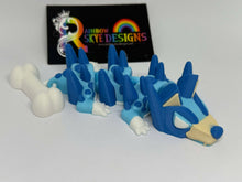 3D Printed Bluey Dog with Bone Dragon –