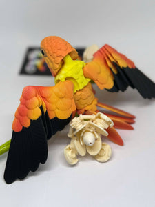 3D Printed Lovebird Parrot Bird