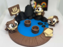 Otter Hot Springs Diorama – 3D Printed Set