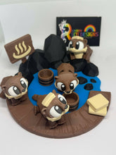 Otter Hot Springs Diorama – 3D Printed Set