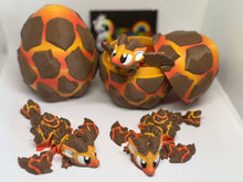 Lava Hatchling Dragon Set 3D