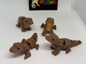 Chunky Komodo Buddy – Articulated 3D Printed Lizard
