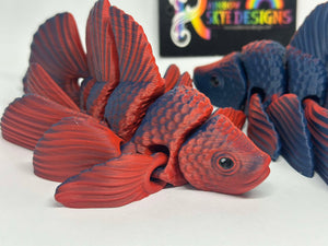 Articulated Betta Fish – 3D Printed Collectible
