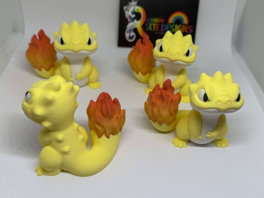 Fire tail lizard – 3D Printed
