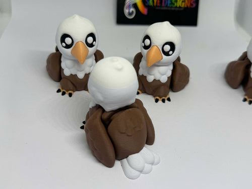 Chibi eagle – 3D Printed