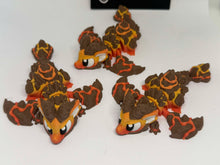 Lava Hatchling Dragon Set 3D