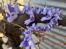 Articulated Violet Blossom Dragon – 3D Printed