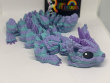 Mystic Lavender Cat Dragon – 3D Printed