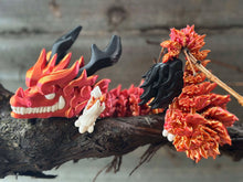 Inferno Antler Dragon – Articulated 3D Printed Fantasy Figurine