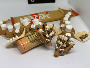 Cappuccino Marshmallow Dragon– Articulated Dessert Dragon