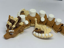Cappuccino Marshmallow Dragon– Articulated Dessert Dragon
