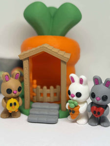 Bunny Carrot House Playset