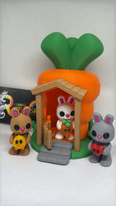 Bunny Carrot House Playset