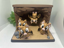 Cute 3D Printed Bat Cave Play Set