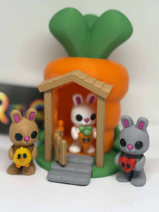 Bunny Carrot House Playset