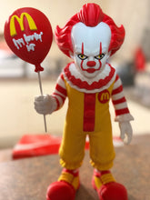 Creepy fast food McDonald clown