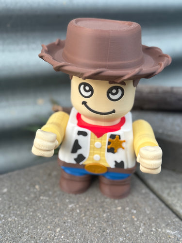 Chunkable Woody 3D Printed