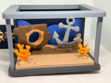 3D shark tank and playset